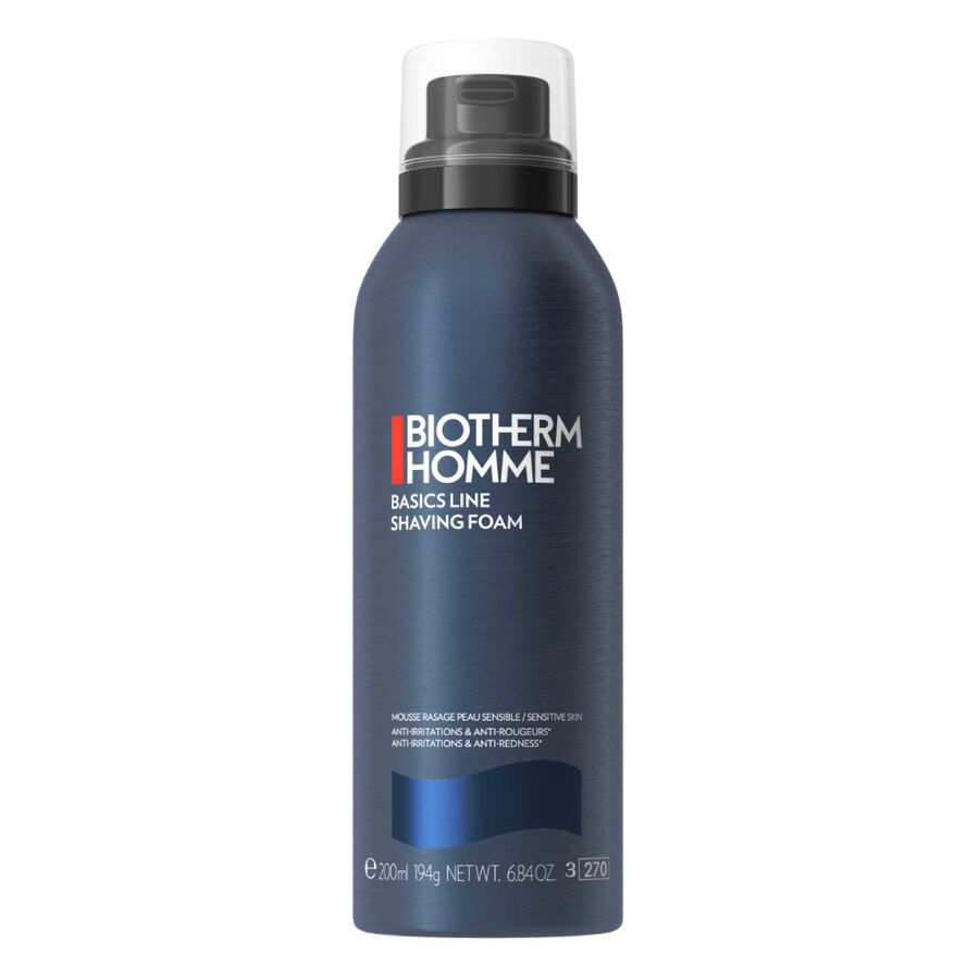 Biotherm - BIOTHERM HOMME Mousse de rasage pour homme - Peaux sensibles 200 ml-Parfumerie Olara-1 
