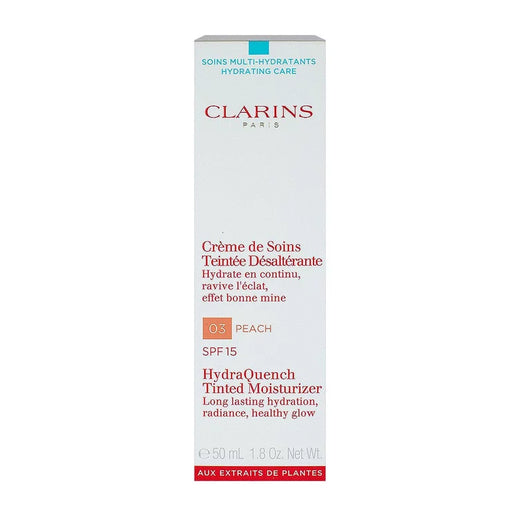 Clarins - Crème teintée désaltérante SPF15 - 03 Peach-Parfumerie Olara-1