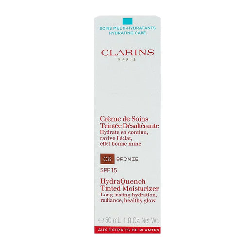 Clarins - Crème teintée désaltérante SPF15 - 06 Bronze-Parfumerie Olara-1