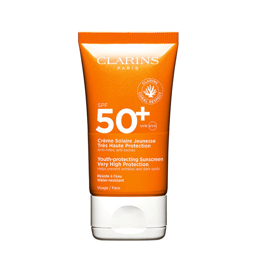 Clarins Crème Solaire Jeunesse Très Haute SPF 50+-Parfumerie Olara-1 