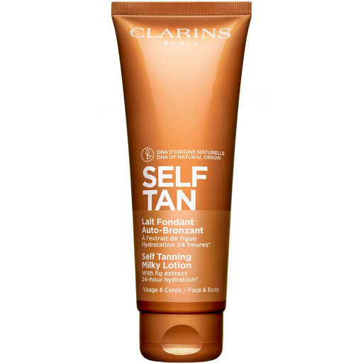 Clarins Self Tan Lait Fondant - Auto-Bronzant Visage & Corps-Parfumerie Olara-1