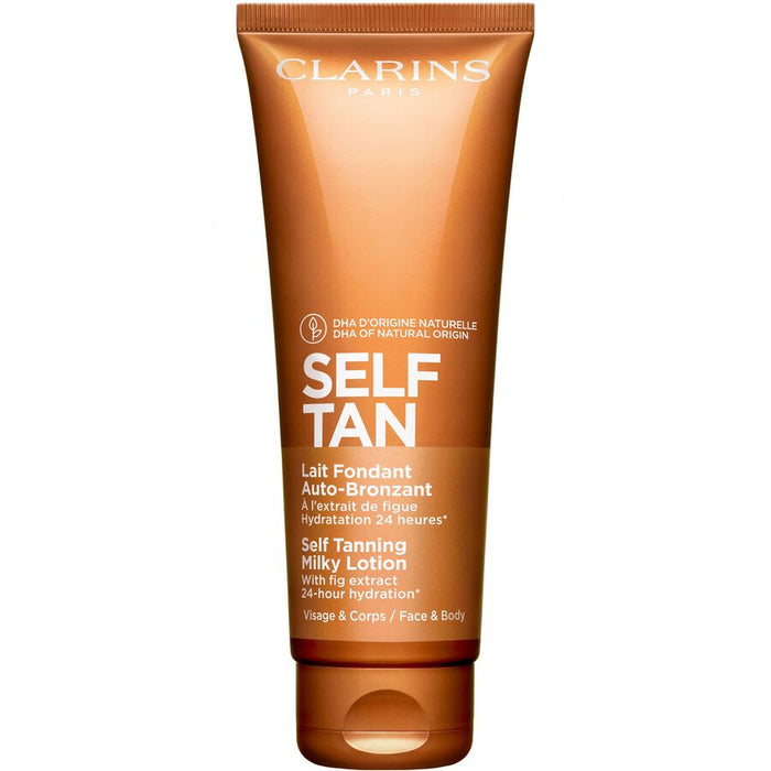 Clarins Self Tan Lait Fondant - Auto-Bronzant Visage & Corps-Parfumerie Olara-1