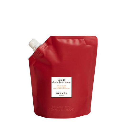 Hermès Eau de Rhubarbe Écarlate - Gel moussant recharge 300ml-Parfumerie Olara-1