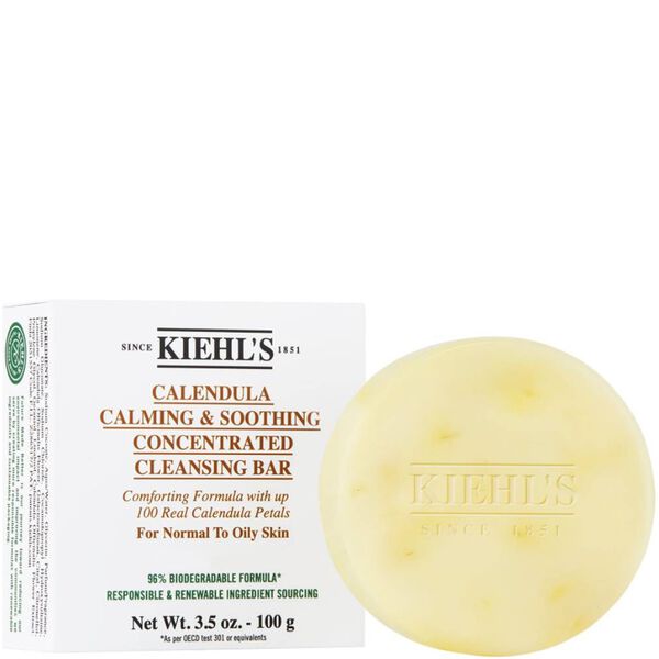 Kiehl’s - Calendula Calming & Soothing Concentrated Cleansing Bar-Parfumerie Olara-1