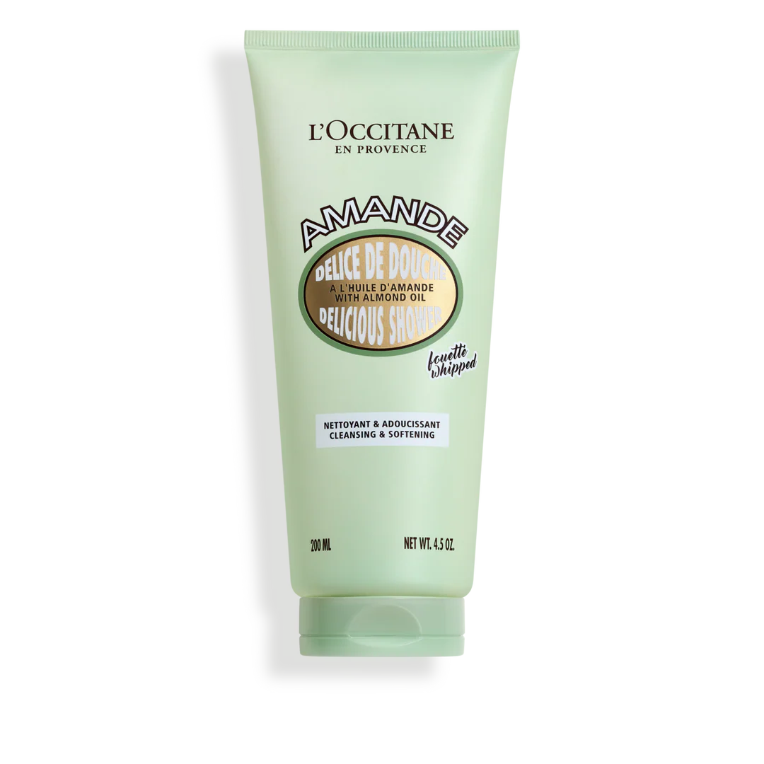 L'Occitane Délice de douche à l'huile d'amande 200 ml-Parfumerie Olara-1 