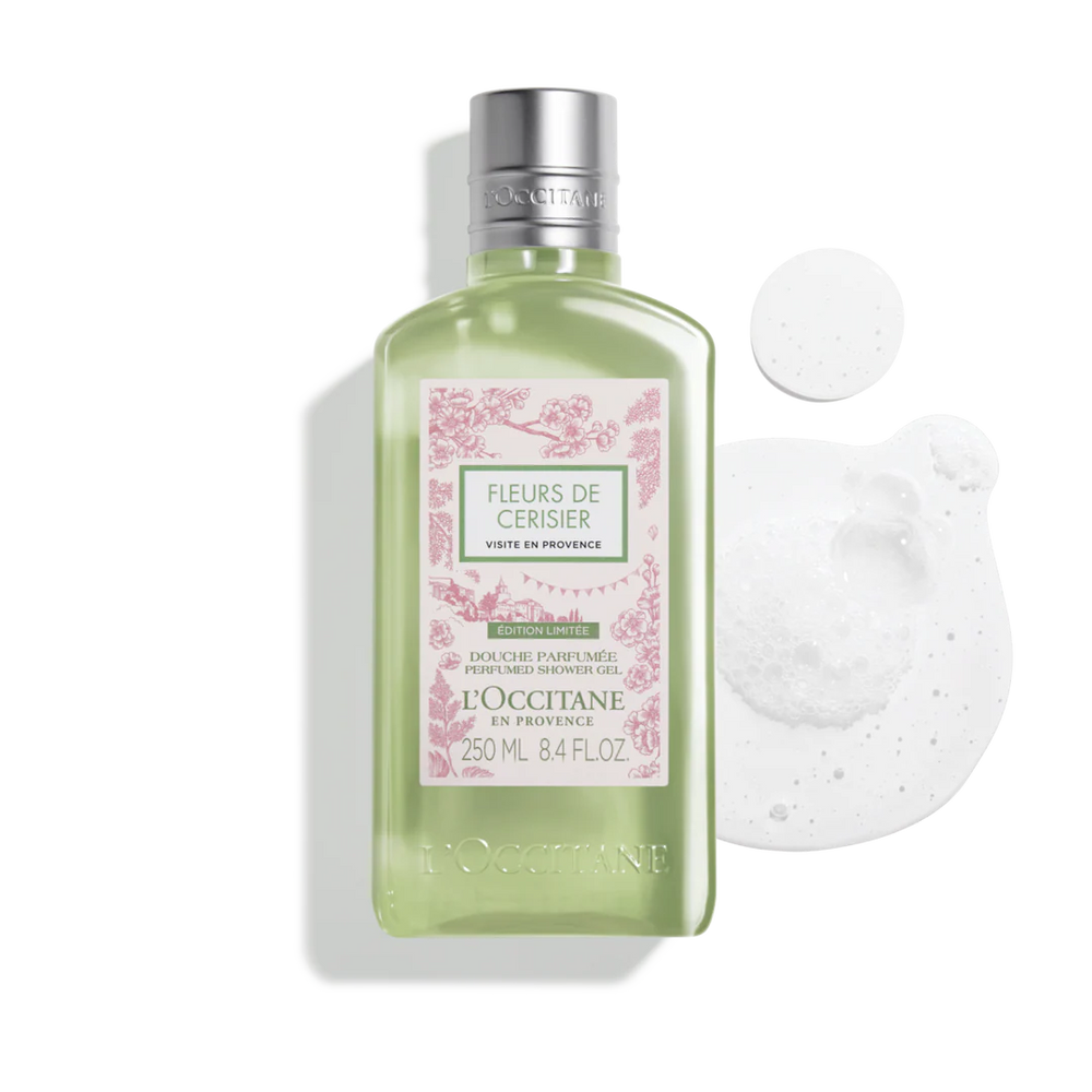 L'Occitane Gel Douche Fleur De Cerisier 250ml-Parfumerie Olara-1 