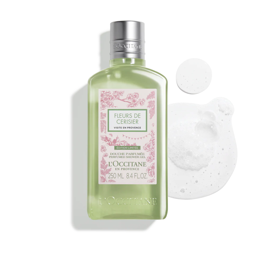 L'Occitane Gel Douche Fleur De Cerisier 250ml-Parfumerie Olara-1 