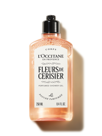 L'Occitane Gel Douche parfumé Fleurs de Cerisier-Parfumerie Olara-1