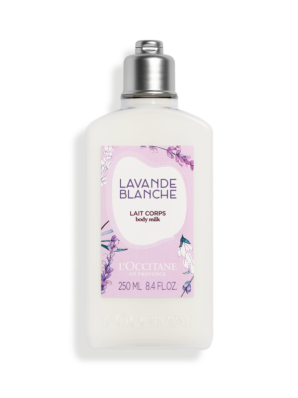L'Occitane Lait Corps Lavande Blanche 250 ml-Parfumerie Olara-1 