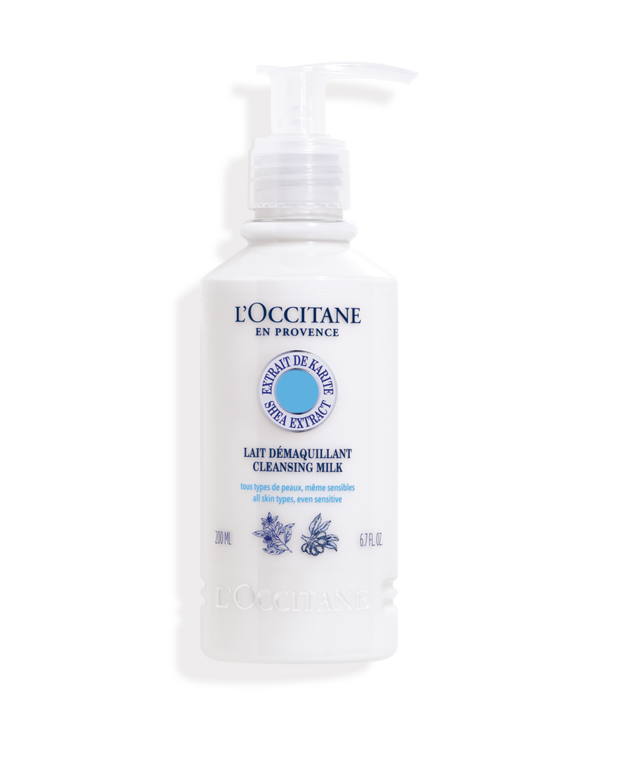 L'Occitane Lait Démaquillant Karité 200ml-Parfumerie Olara-1 