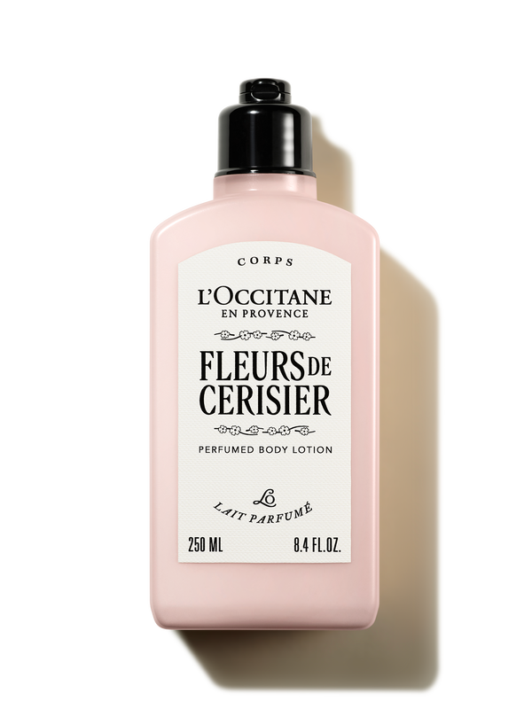 L'Occitane Lait parfumé Fleurs de Cerisier-Parfumerie Olara-1 