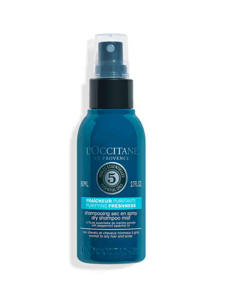 L'Occitane Shampooing Sec en Spray Fraîcheur Purifiante-Parfumerie Olara-1 