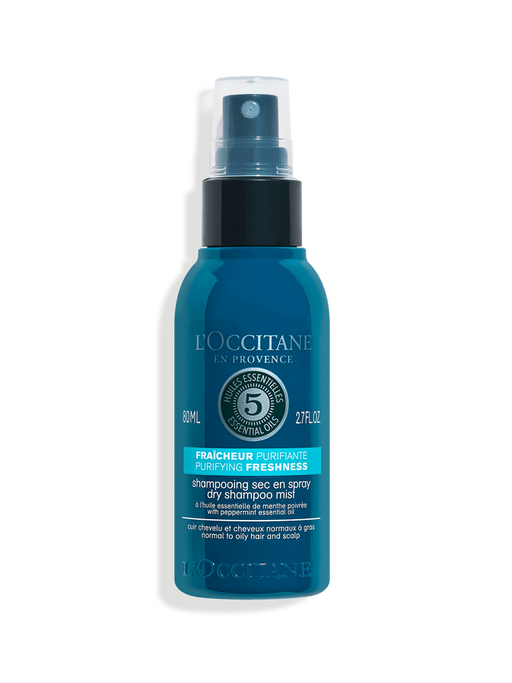 L'Occitane Shampooing Sec en Spray Fraîcheur Purifiante-Parfumerie Olara-1 