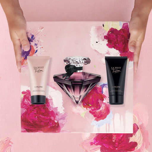 Lancôme La Nuit Trésor - Coffret Eau de Parfum 50ml + 2 Produits-Parfumerie Olara-1 