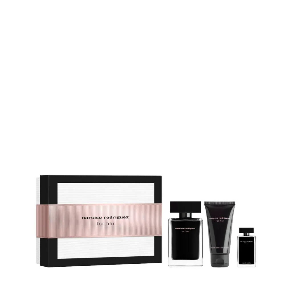Narciso Rodriguez For Her - Coffret eau de toilette 100ml-Parfumerie Olara-1 
