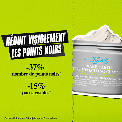 Kiehl’s Rare Earth Masque Purifiant et Désincrustant à l’Argile Blanche