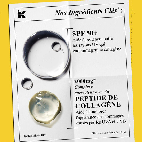 Kiehl’s - Better Screen SPF50+ Sérum UV Collagène
