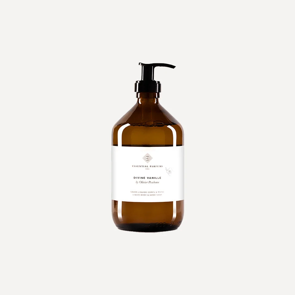 Essential Parfums - Savon liquide corps et mains Divine Vanille