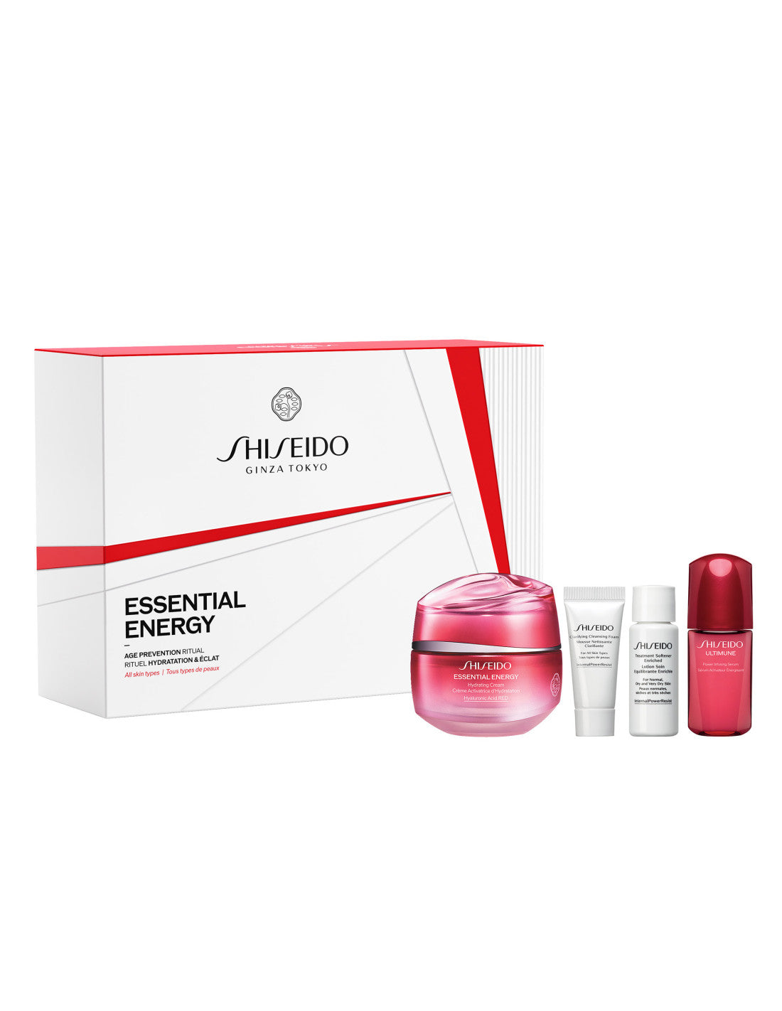 Shiseido Essential Energy Set de Regalo - 24H Hydration-Olara-1 Fragrance Shop 