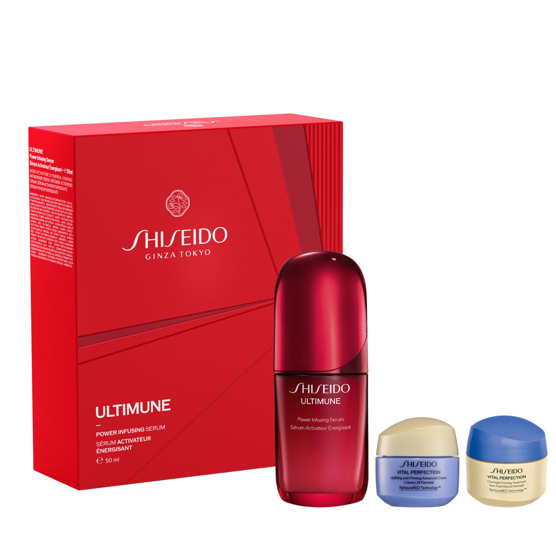 Shiseido Ultimune Serum Energizante Set de Regalo - Olara-1 Tienda de Fragancias 