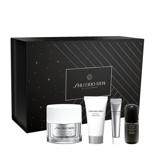 Shiseido Men Revitalisant Crème Visage - Coffret-Parfumerie Olara-1