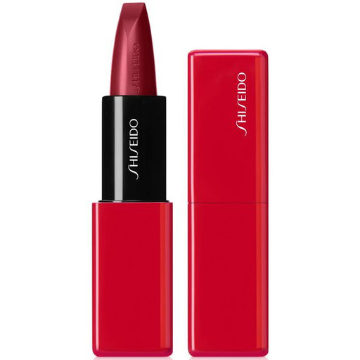 Shiseido Technosatin Gel - Rouge à Lèvres Satiné-411 Scarlet Cluster-Parfumerie Olara-1