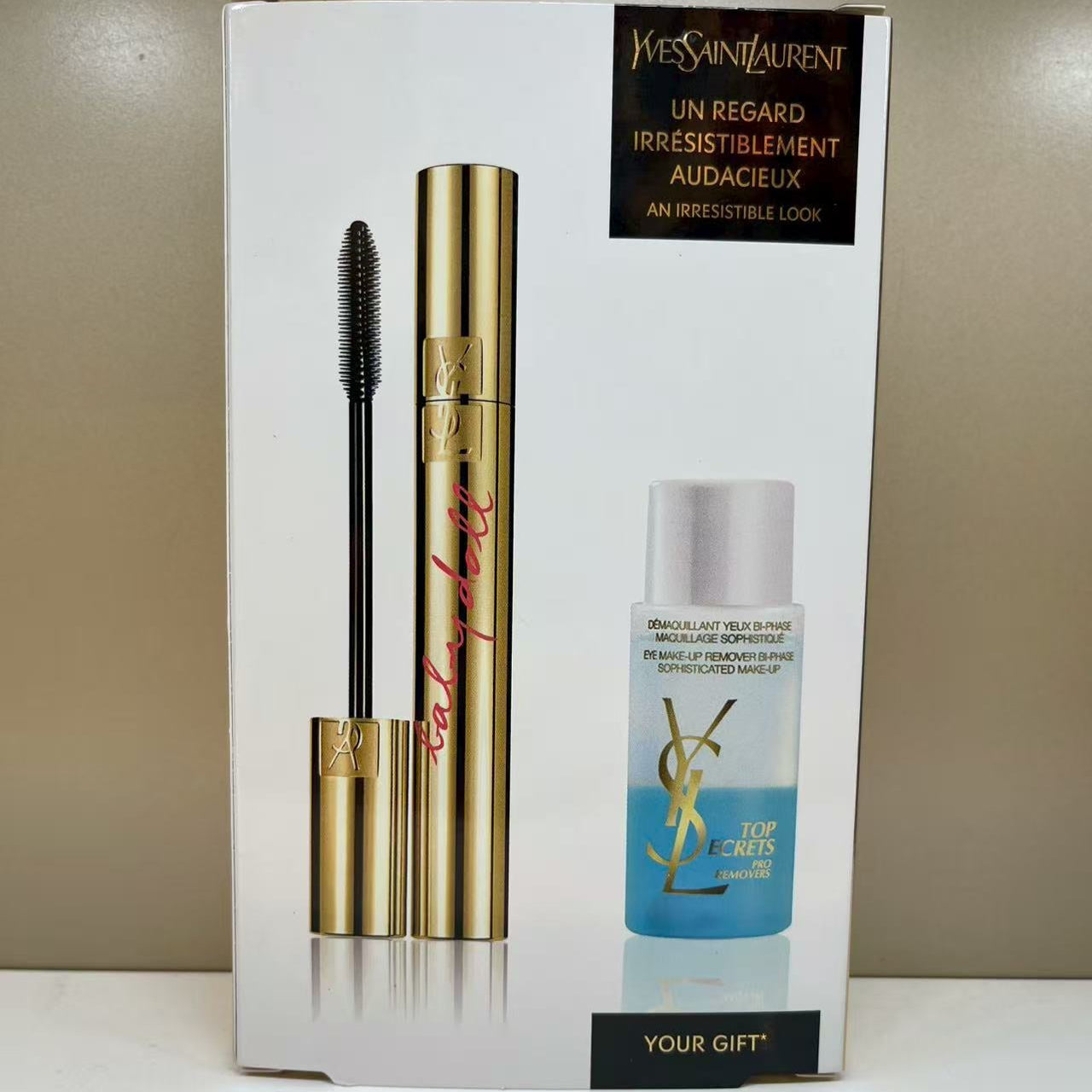 Yves Saint Laurent Kit Mascara Baby Doll Couleur 01 Noir-Parfumerie Olara-1 