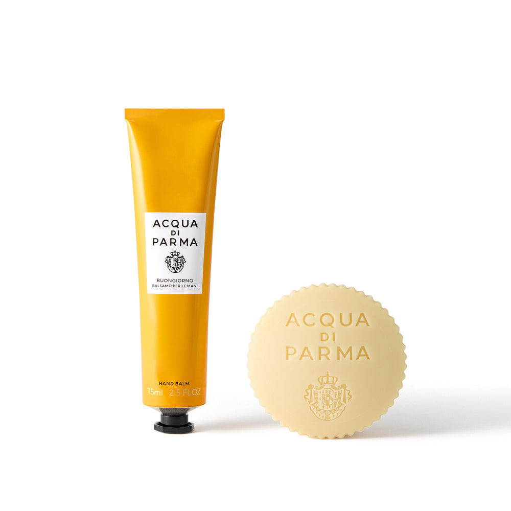 Baume pour les mains et savon Buongiorno d’Acqua di Parma