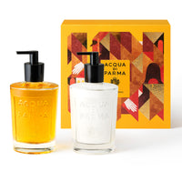 Coffret Acqua di Parma Rituel pour les mains Buongiorno : savon et lotion 330 ml en verre, étui des fêtes