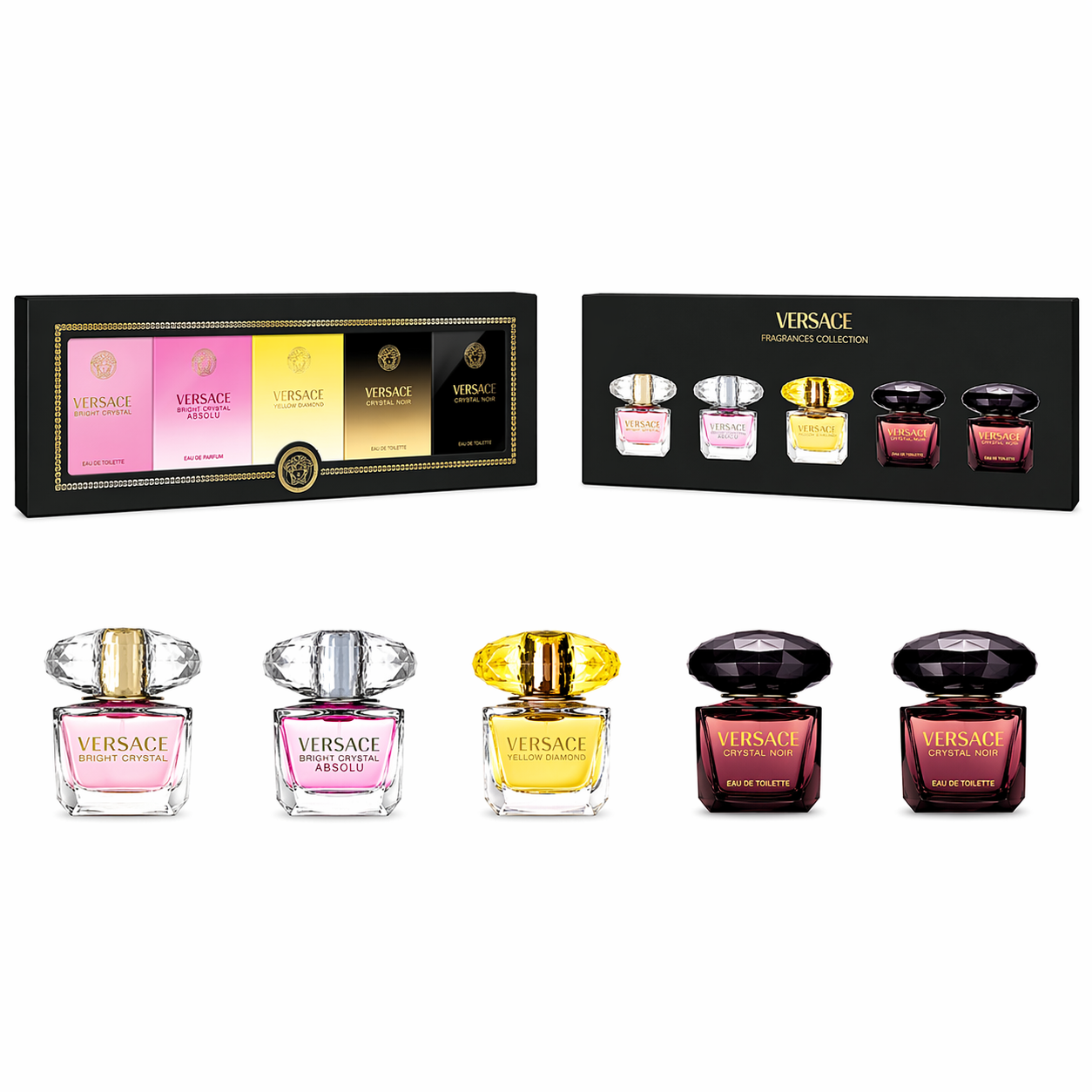 Versace Coffret de miniatures Crystal