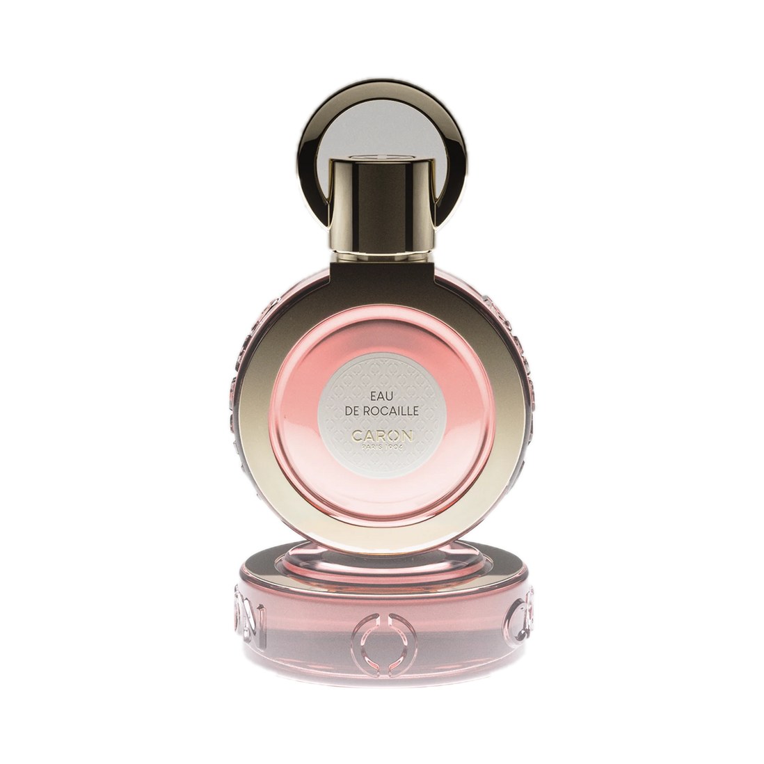 Eau de Rocaille - Eau de toilette de Caron, flacon sur fond blanc