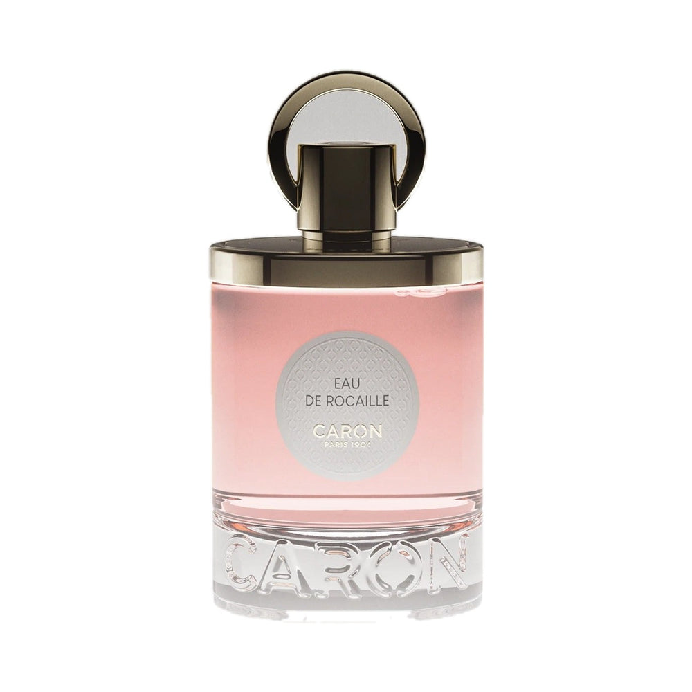 Eau de Rocaille - Eau de toilette de Caron, flacon sur fond blanc