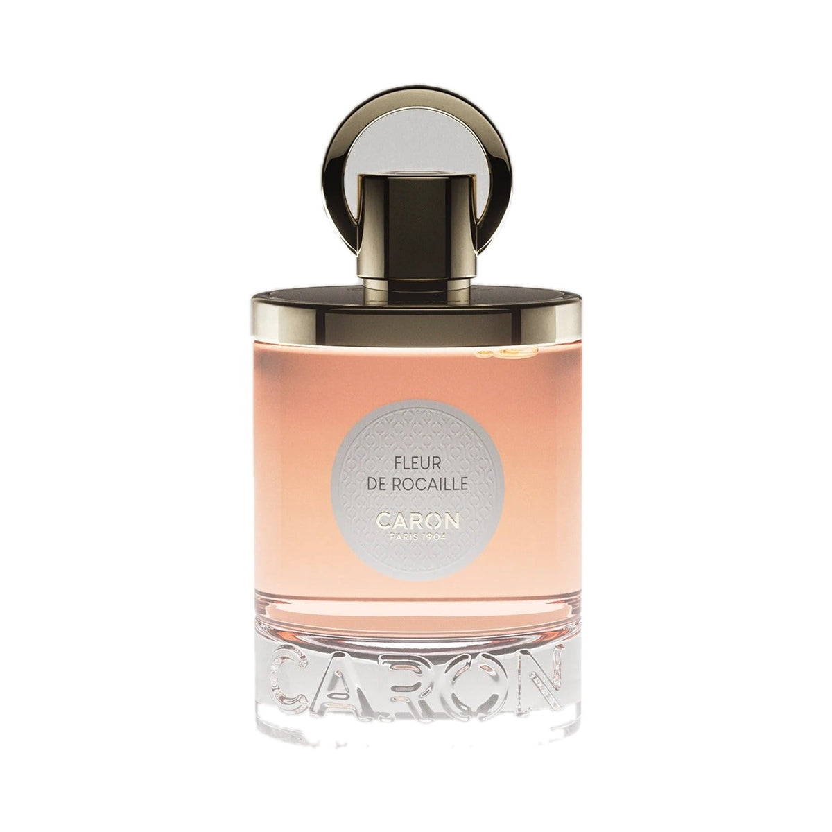 Fleur de Rocaille - Eau de parfum de Caron, flacon sur fond blanc