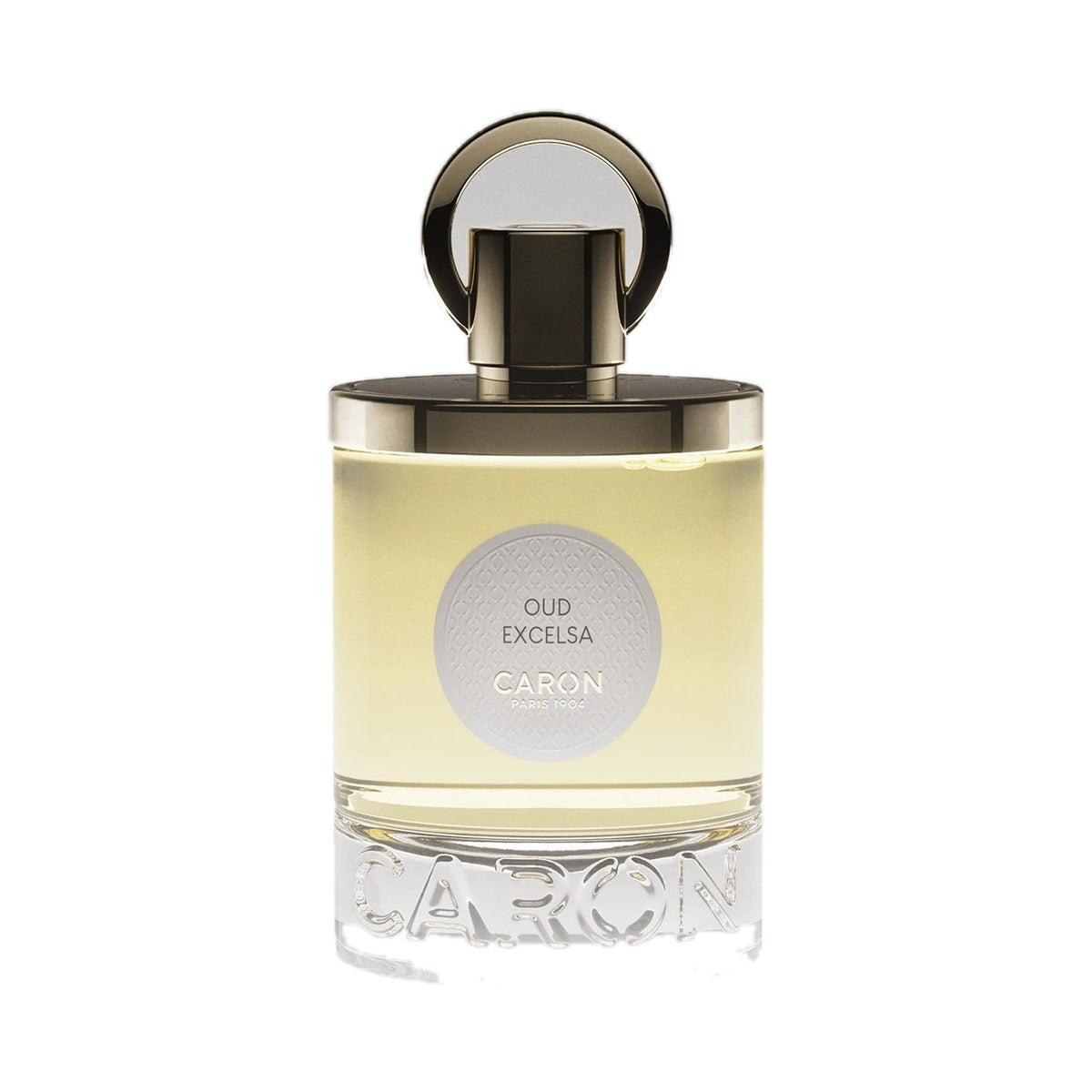 Oud Excelsa - Eau de parfum de Caron, flacon sur fond blanc