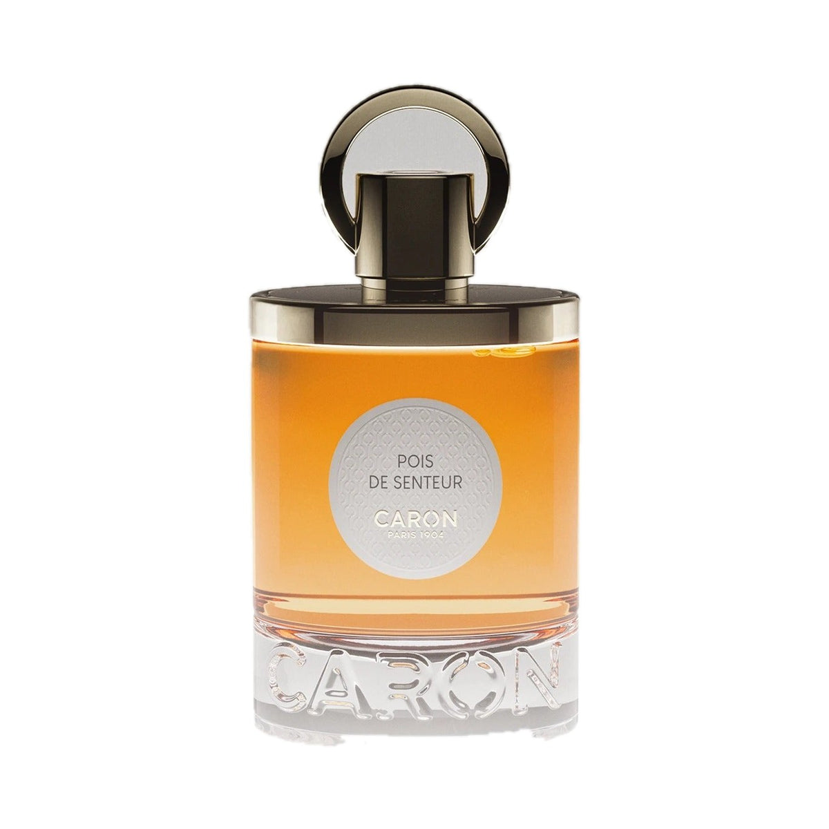 Pois de Senteur - Parfum de Caron, flacon sur fond blanc
