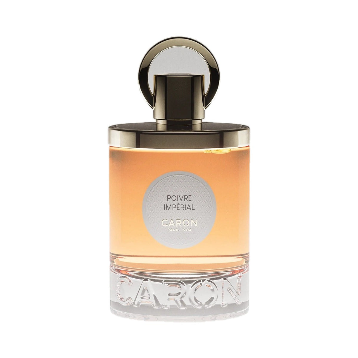 Poivre Impérial - Eau de parfum de Caron, flacon sur fond blanc