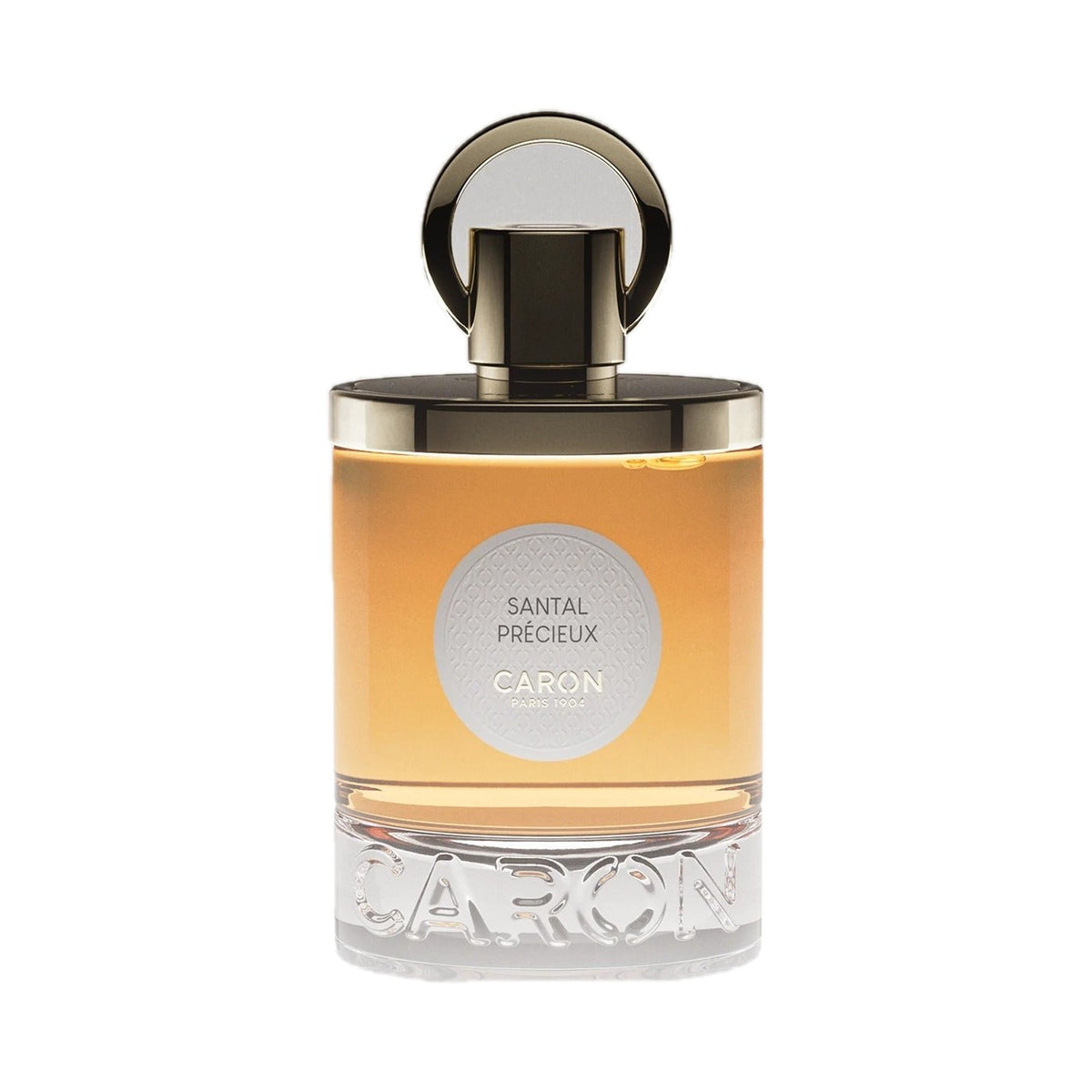 Santal Précieux - Eau de parfum de Caron, flacon sur fond blanc
