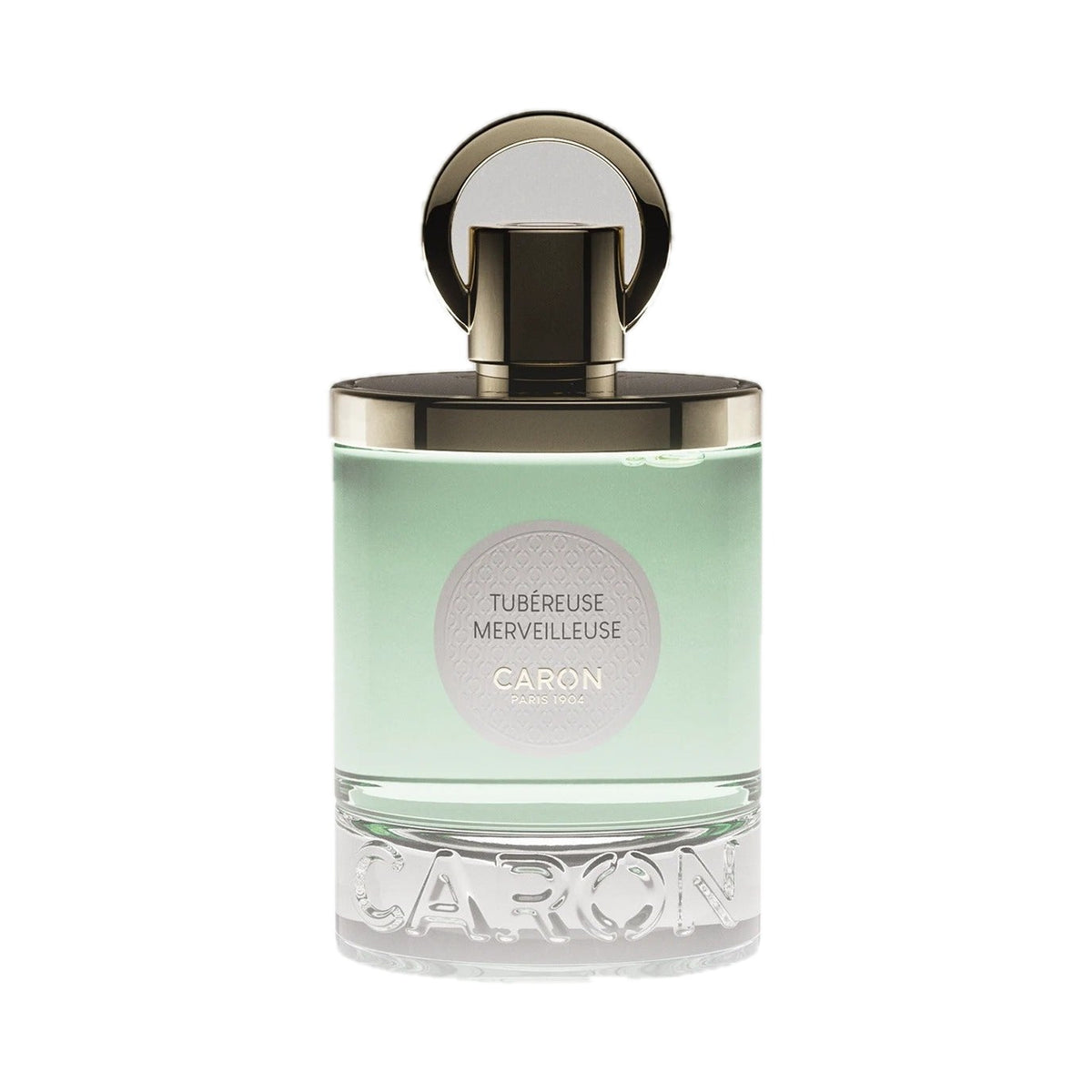 Tubéreuse Merveilleuse - Eau de parfum de Caron, flacon sur fond blanc