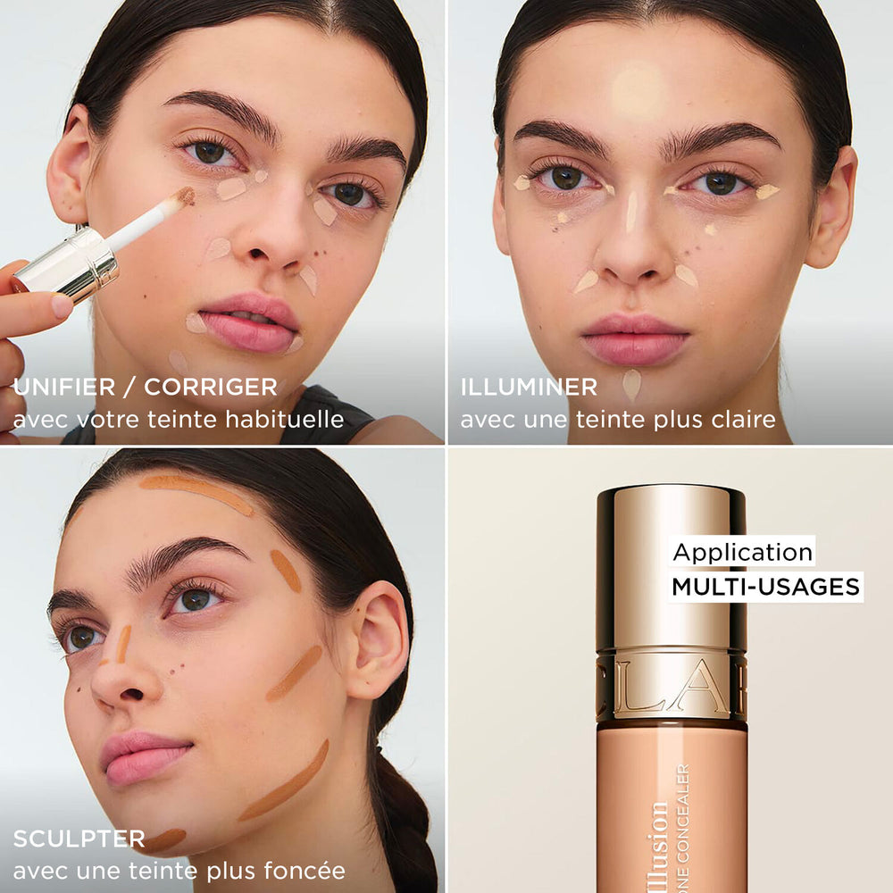 Skin Illusion All-in-One Concealer : unifier, corriger, illuminer et sculpter