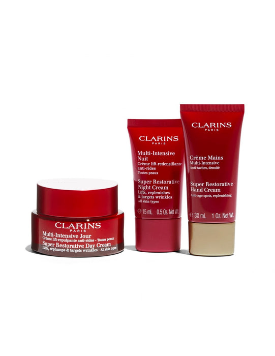 Clarins - Set regalo giorno multi-intensivo, per tutti i tipi di pelle