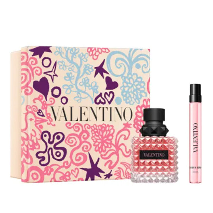 Coffret Valentino Born in Roma Donna Eau de Parfum 50 ml et vaporisateur de voyage 10 ml