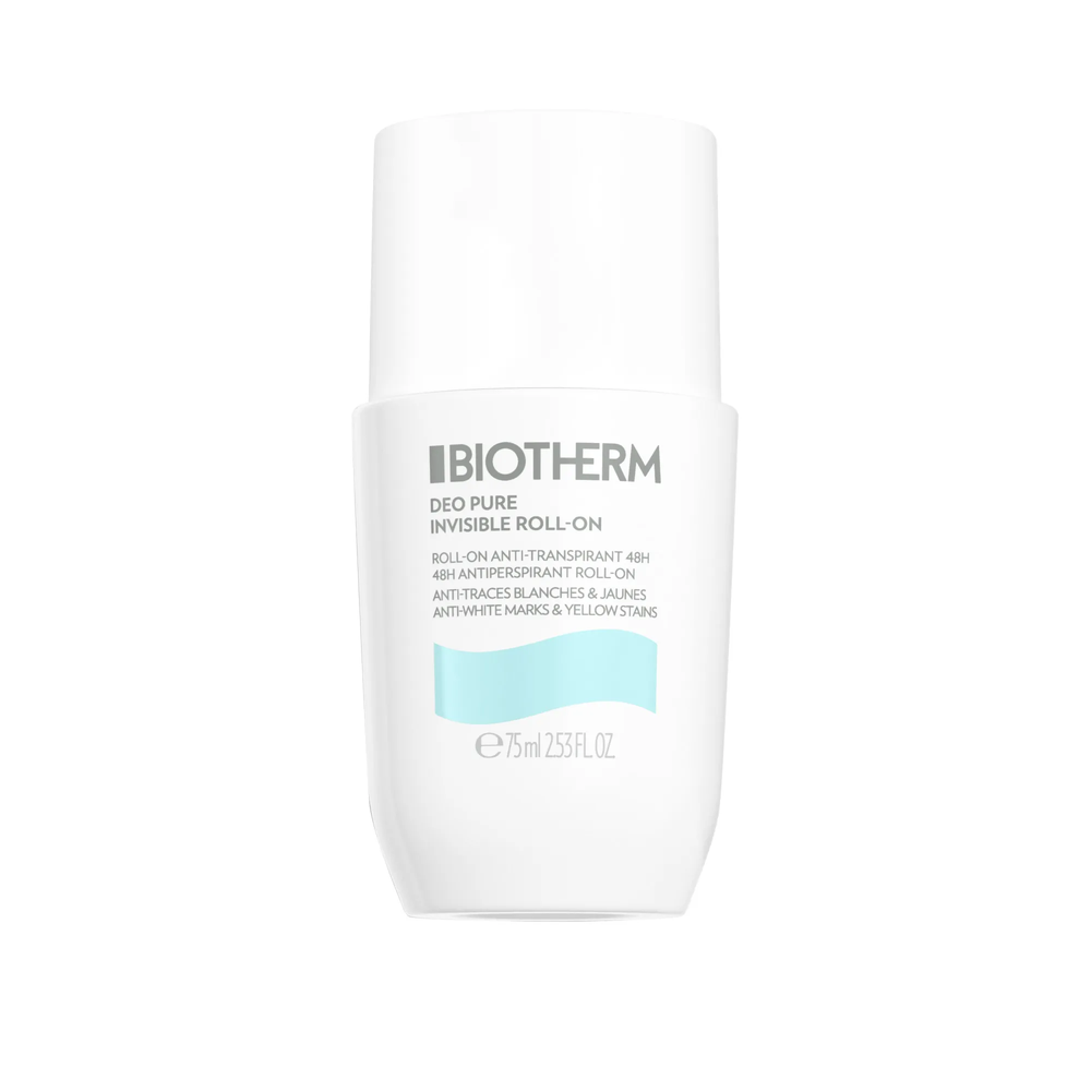 Biotherm -Deo Pure Déodorant Invisible Roll-On 48h 75 ml