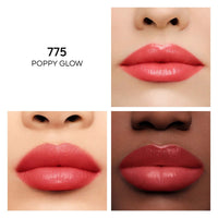 Guerlain KissKiss Bee Glow 775 Poppy Glow, porté