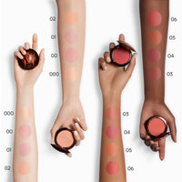 Guerlain Terracotta Blush, nuancier sur la peau