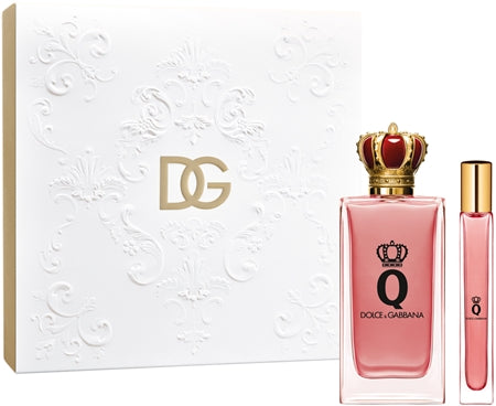 Q by Dolce&Gabbana Eau de Parfum Intense – flacon 100 ml et format voyage 10 ml