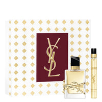 Coffret Yves Saint Laurent Libre : eau de parfum 50 ml et format voyage 10 ml, étui des fêtes