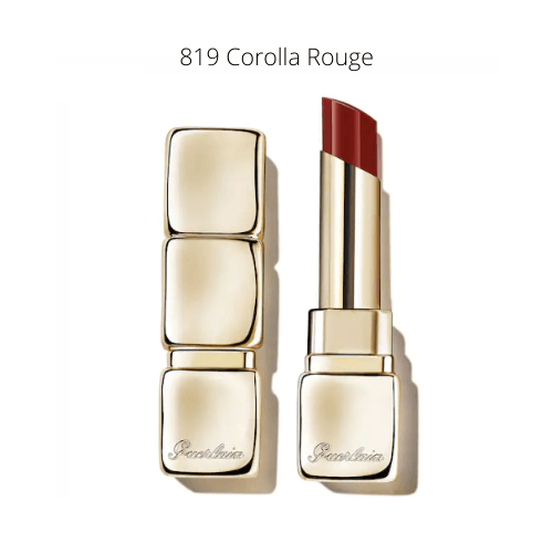 Guerlain KissKiss Shine Bloom - 819 Corolla Rouge -Parfumerie Olara-1