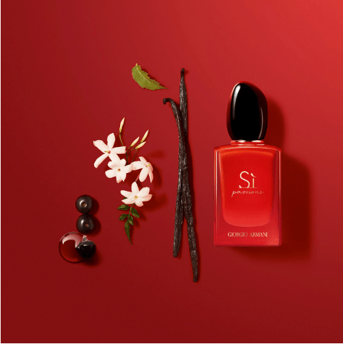 armani si passione intense notes olfactives