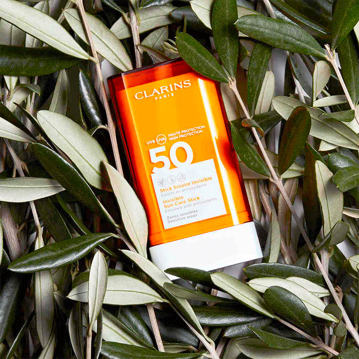 Clarins Suncare Unsichtbarer Sonnenschutzstift SPF50 Hoher Schutz