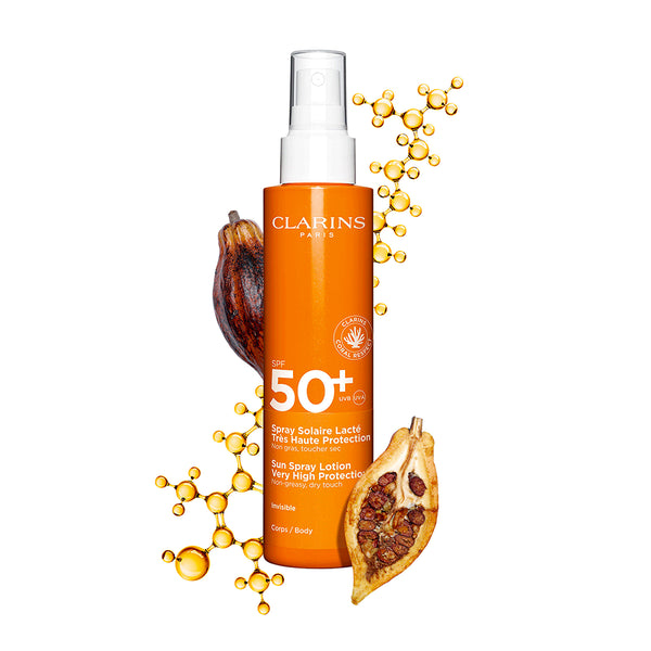 Clarins Mildes Sonnenspray Sehr Hoher Schutz Körper SPF50+
